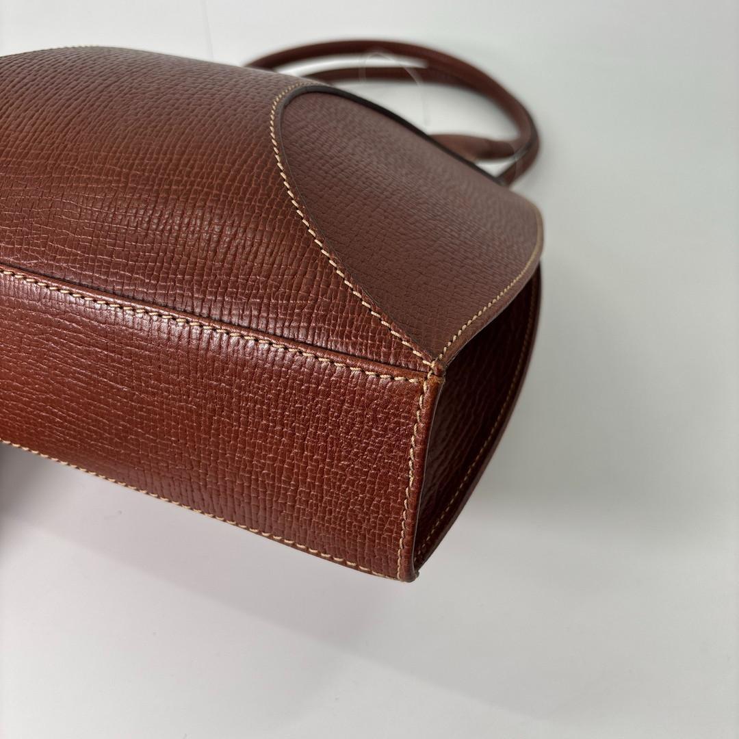 Loewe Super Anagram Tote Calf Leather Brown — view 9