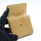 Chanel Caviar Leather CC Logo W-snap Trifold Wallet — view 2