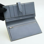 Hermes Bearn Souffle Verso Wallet Blue Yellow — view 3