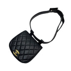 Chanel Caviar Leather Quilted Waist Belt Bag Black — view 3