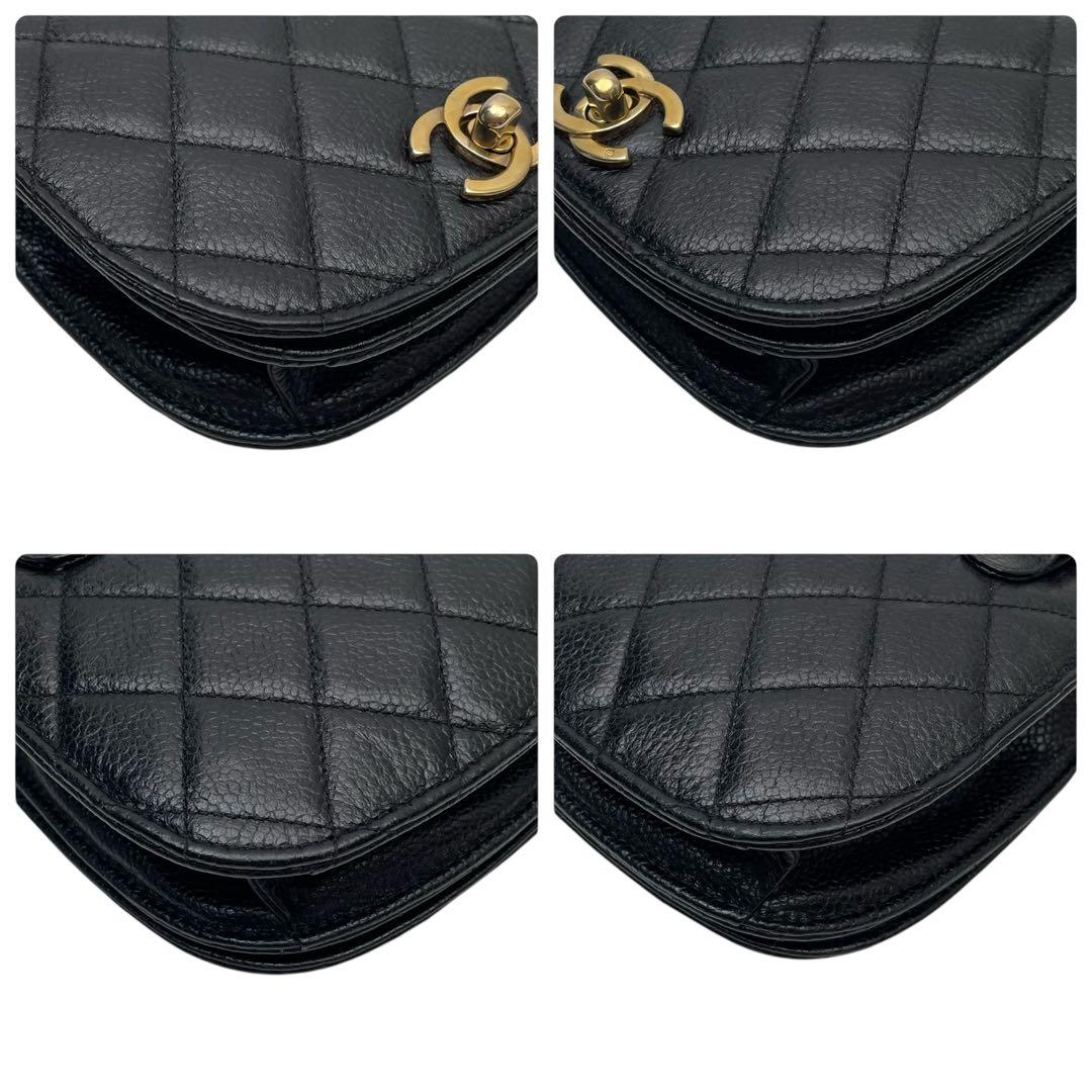 Chanel Caviar Leather Quilted Waist Belt Bag Black — view 6