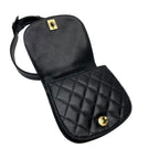Chanel Caviar Leather Quilted Waist Belt Bag Black — view 7