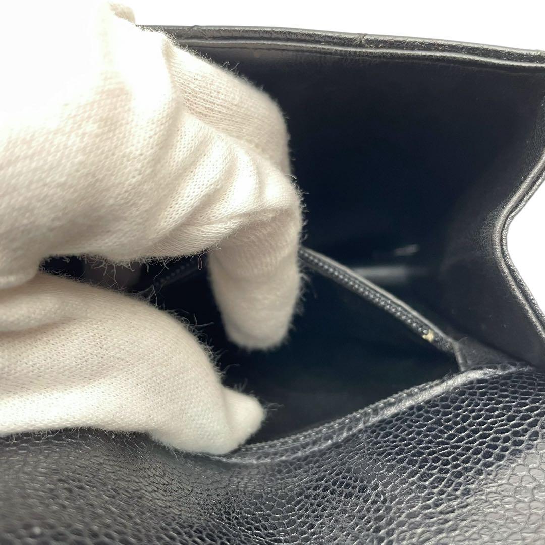 Chanel Caviar Leather Quilted Waist Belt Bag Black — view 9