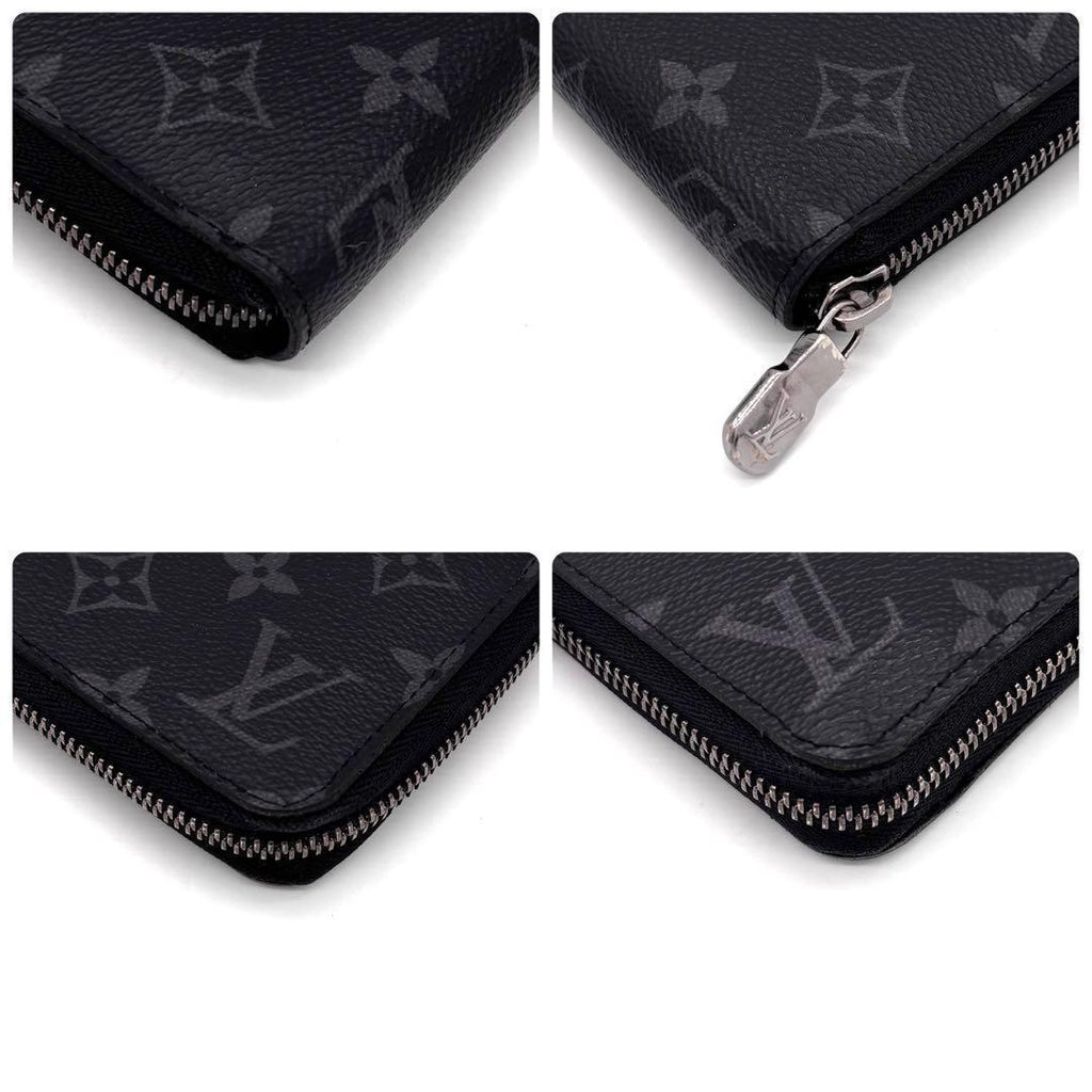 Louis Vuitton Monogram Eclipse Zippy Wallet Horizontal — view 7