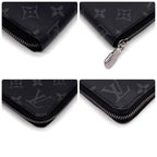 Louis Vuitton Monogram Eclipse Zippy Wallet Horizontal — view 7