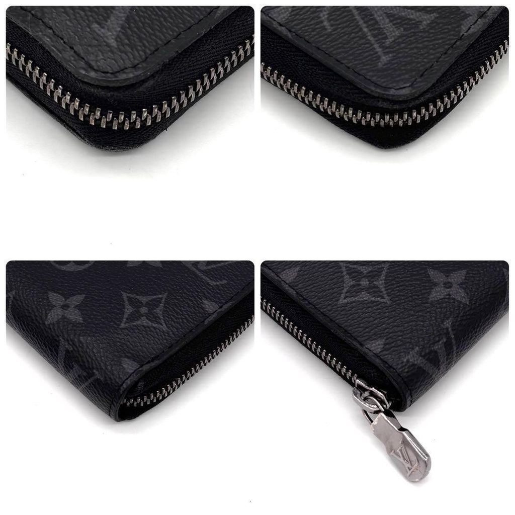 Louis Vuitton Monogram Eclipse Zippy Wallet Horizontal — view 8