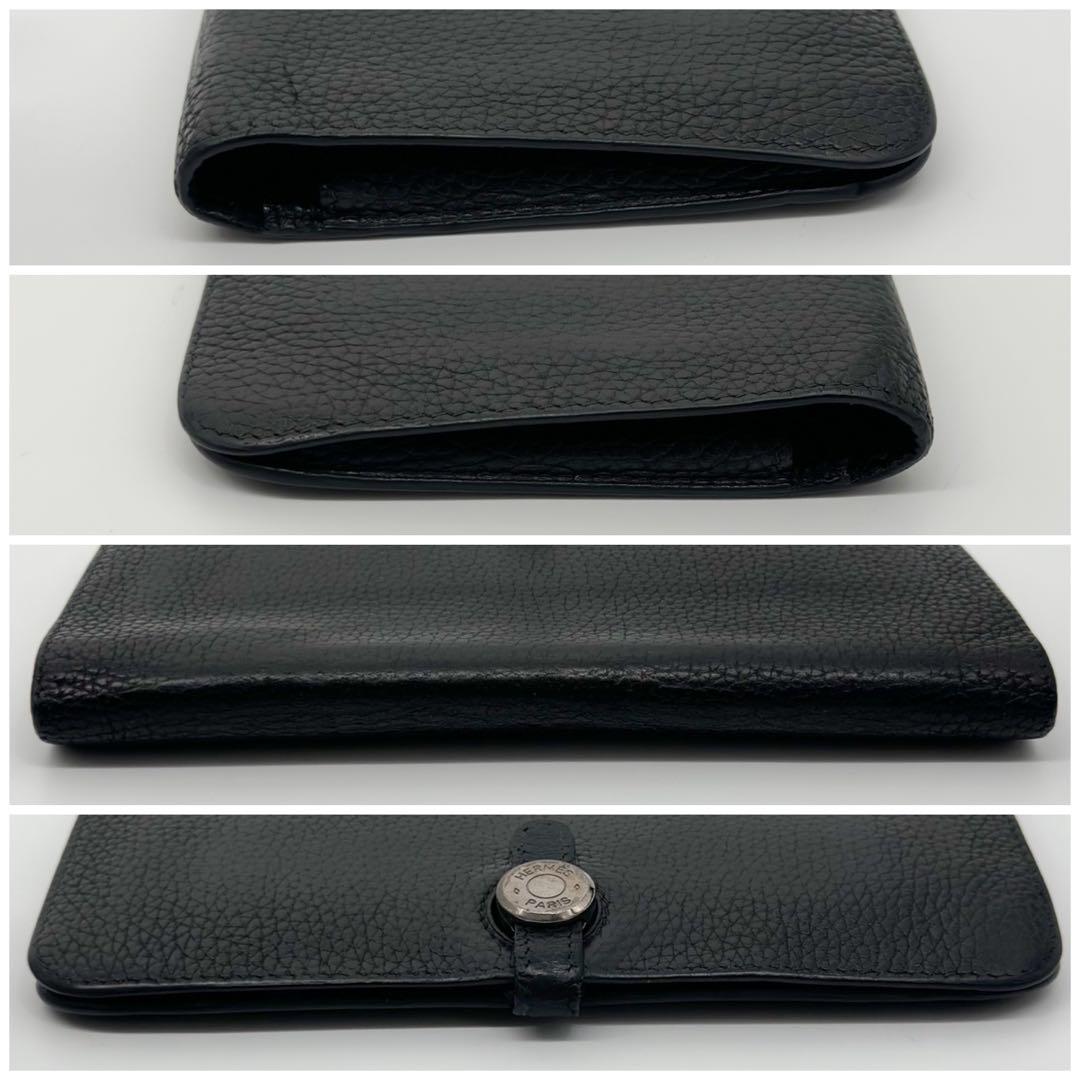 Hermes Dogon GM Duo Taurillon Clemence Bifold Wallet — view 4