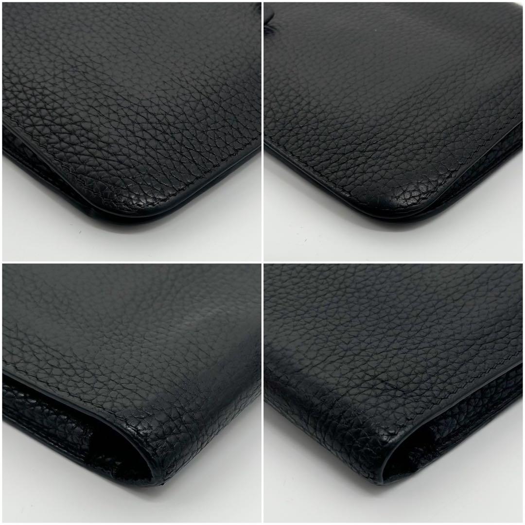 Hermes Dogon GM Duo Taurillon Clemence Bifold Wallet — view 5