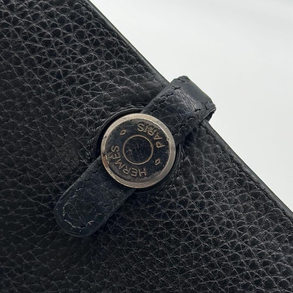 Hermes Dogon GM Duo Taurillon Clemence Bifold Wallet — view 6