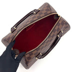 Louis Vuitton Damier Ebene Riviera MM Handbag Tote Brown — view 3