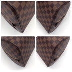Louis Vuitton Damier Ebene Riviera MM Handbag Tote Brown — view 6