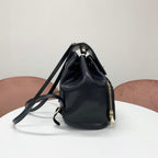 Chanel Quilted Caviar Leather Chain Backpack — view 2