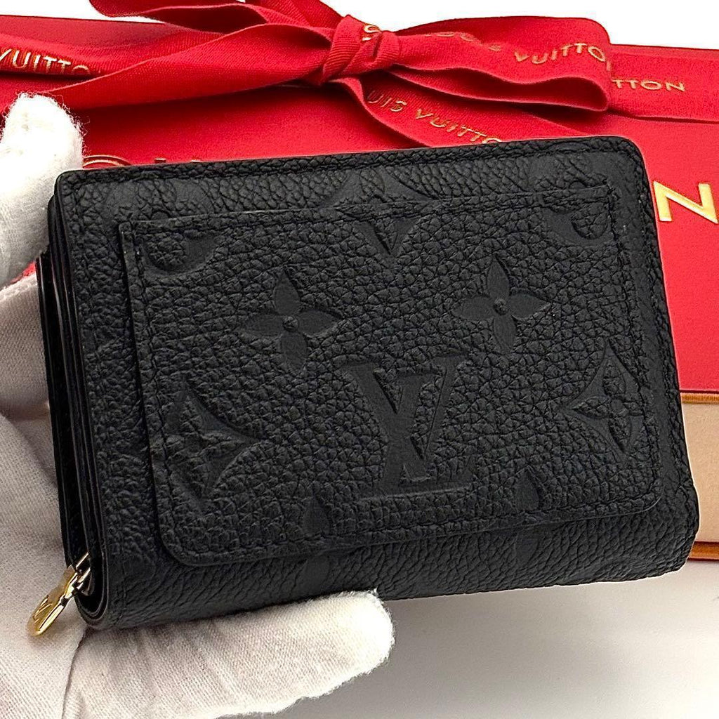Louis Vuitton Wallet Empreinte Portefeuille Clair Black