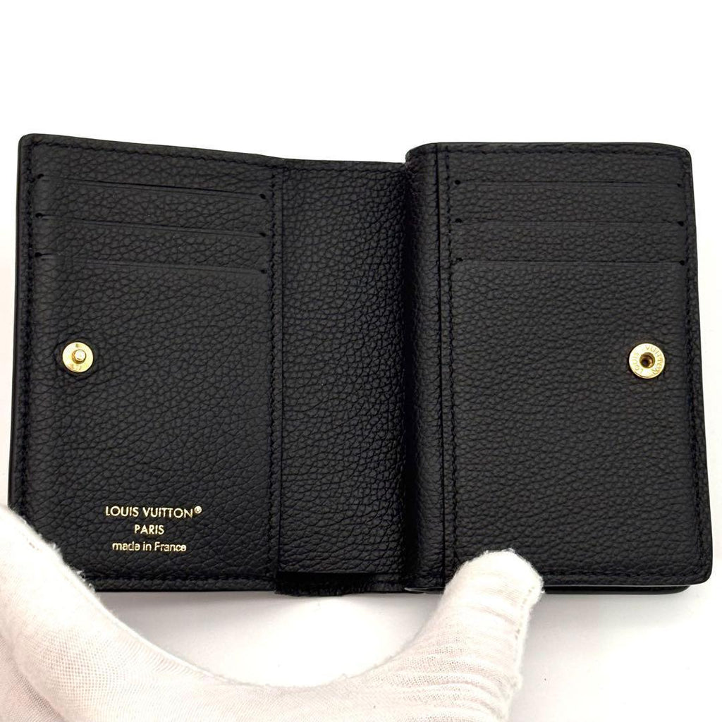 Louis Vuitton Wallet Empreinte Portefeuille Clair Black — view 3