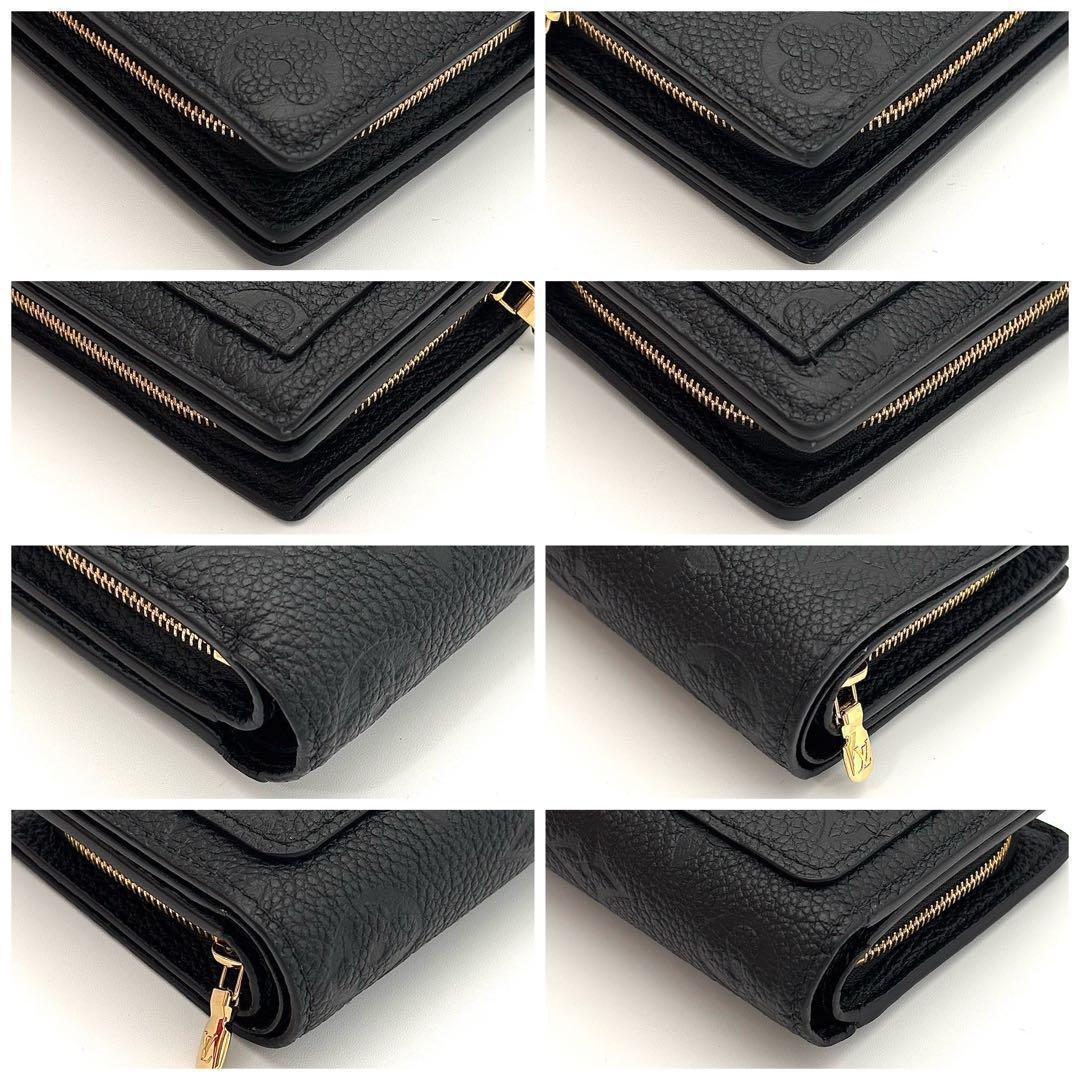 Louis Vuitton Wallet Empreinte Portefeuille Clair Black — view 8