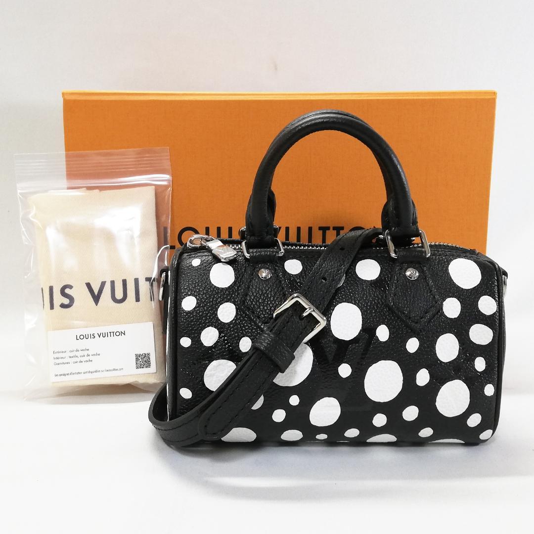 Louis Vuitton Nano Speedy Yayoi Kusama Handbag