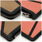 Loewe Puzzle Fragment Case Orange Beige Compact Anagram Card Holder — view 5