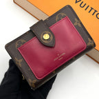 Louis Vuitton Monogram Portefeuille Juliette Bifold Wallet Brown