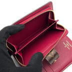 Louis Vuitton Monogram Portefeuille Juliette Bifold Wallet Brown — view 5