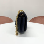 Chanel Quilted Turnlock CC Logo Lambskin Shoulder — view 2
