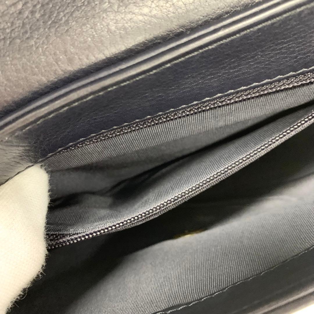 Chanel Quilted Turnlock CC Logo Lambskin Shoulder — view 9