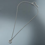 Gucci Interlocking Necklace Silver — view 3