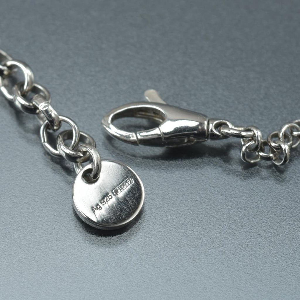 Gucci Interlocking Necklace Silver — view 8