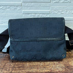 Gucci GG Canvas Leather Waist Bag Pouch Jackie — view 2