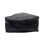 Celine Leather Shoulder Tote Cabas Black — view 4