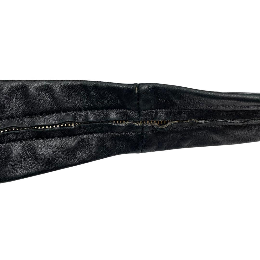 Celine Leather Shoulder Tote Cabas Black — view 6