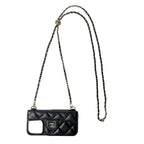 Chanel Phone Case Caviar Chain — view 2