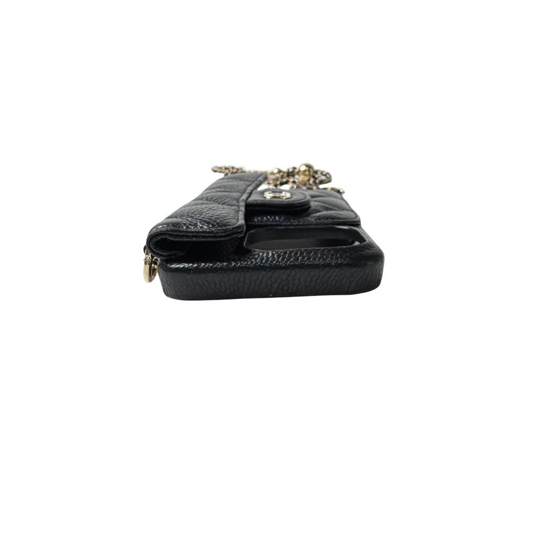Chanel Phone Case Caviar Chain — view 5