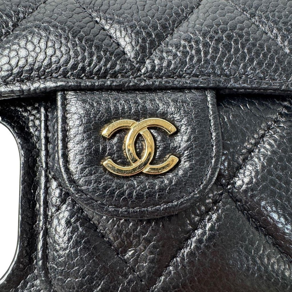 Chanel Phone Case Caviar Chain — view 8