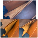 Hermes Dalvy MM Gold Handbag Brown Tote — view 4