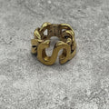 Bottega Veneta Alphabet S Chain Ring