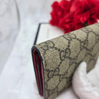 Gucci Fold Wallet Love Rainbow GG Supreme — view 6
