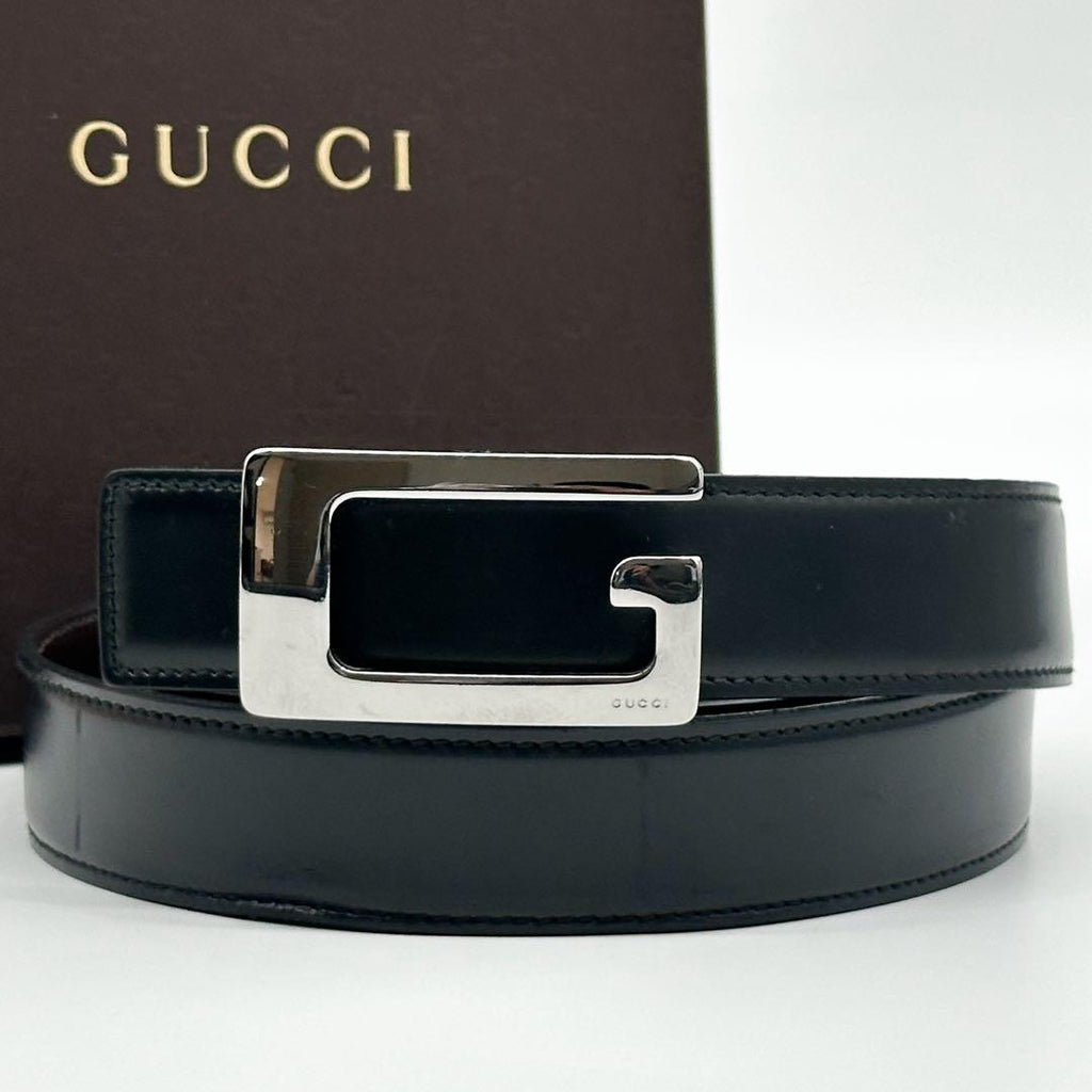 Louis Vuitton Business Belt Leather Black