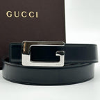 Louis Vuitton Business Belt Leather Black