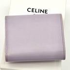 Celine Wallet Small Flap Triomphe Purple — view 2