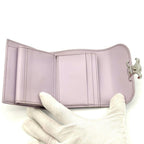 Celine Wallet Small Flap Triomphe Purple — view 4