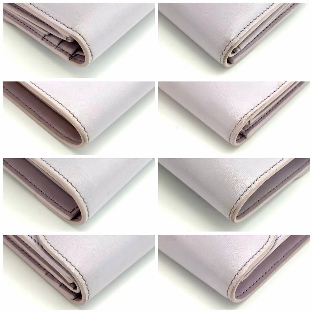 Celine Wallet Small Flap Triomphe Purple — view 8
