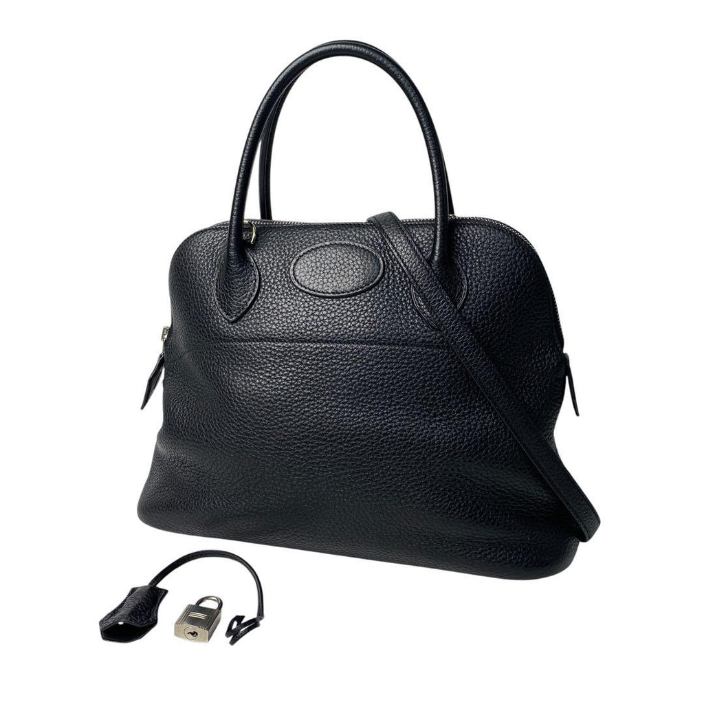 Hermes Bolide 31 Handbag Black Taurillon — view 2