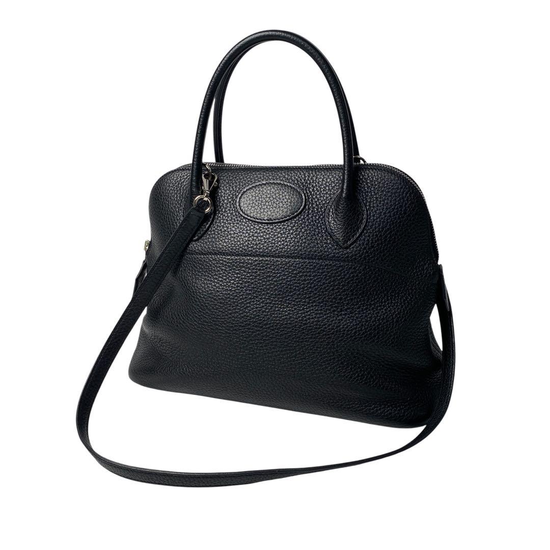 Hermes Bolide 31 Handbag Black Taurillon — view 3