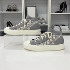 Dior Walk'n' Logo Knit Leather Sneakers — view 2