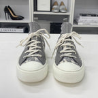 Dior Walk'n' Logo Knit Leather Sneakers — view 4