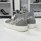 Dior Walk'n' Logo Knit Leather Sneakers — view 5
