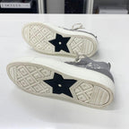 Dior Walk'n' Logo Knit Leather Sneakers — view 7