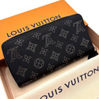 Louis Vuitton Mahina Zippy Wallet Zip Around Noir Gold — view 2