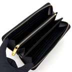 Louis Vuitton Mahina Zippy Wallet Zip Around Noir Gold — view 3