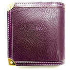 Louis Vuitton Compact Zip Suhali Purple Fold Wallet — view 3